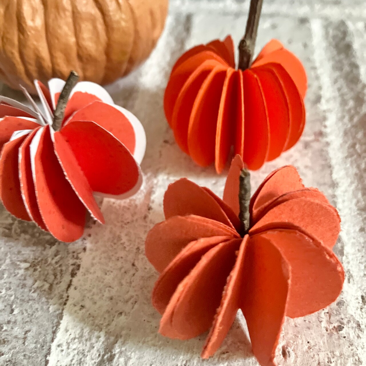 Kids Club: Thanksgiving Paper Pumpkins